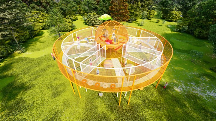 Orange Children\'s Playground